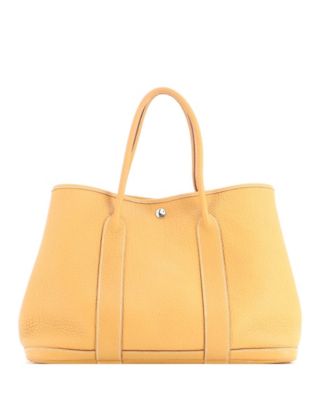 Pre-Owned Hermes 36 Garden Party Tote Leather