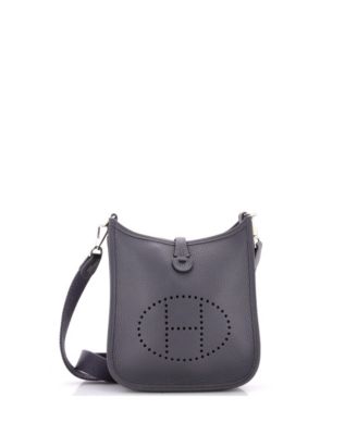 Pre-Owned Hermes TPM Evelyne Bag Gen III Clemence