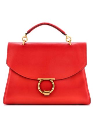 Large Margot Satchel Leather