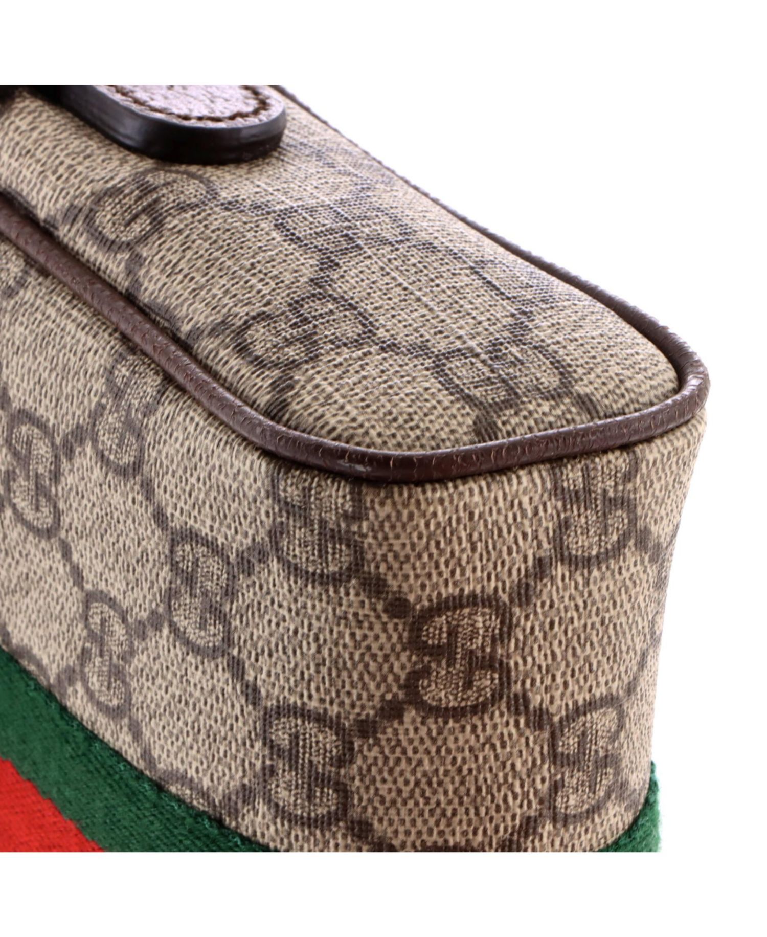 Mini Ophidia Messenger Bag GG Coated Canvas