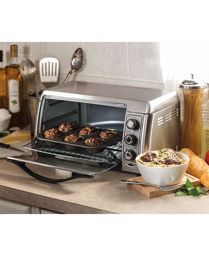 Hamilton Beach 6 Slice Convection Toaster Oven Macy