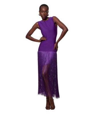 Women's Tassel Hem Knitted Dress