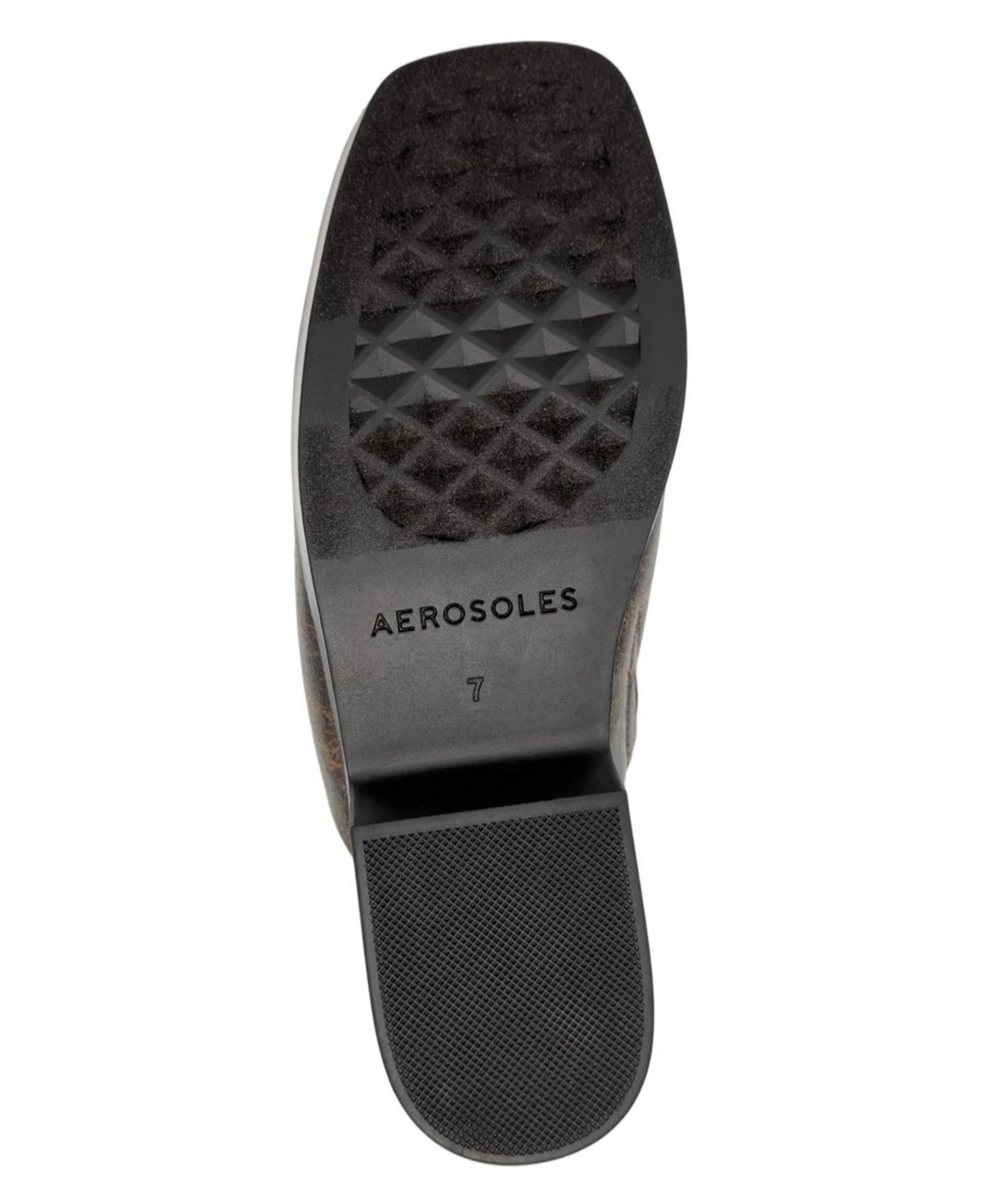 Женские сабо Aerosoles Chata Platform Slip-On Mule, цвет: Чёрная искусственная кожа, вариант 1 — фото 5