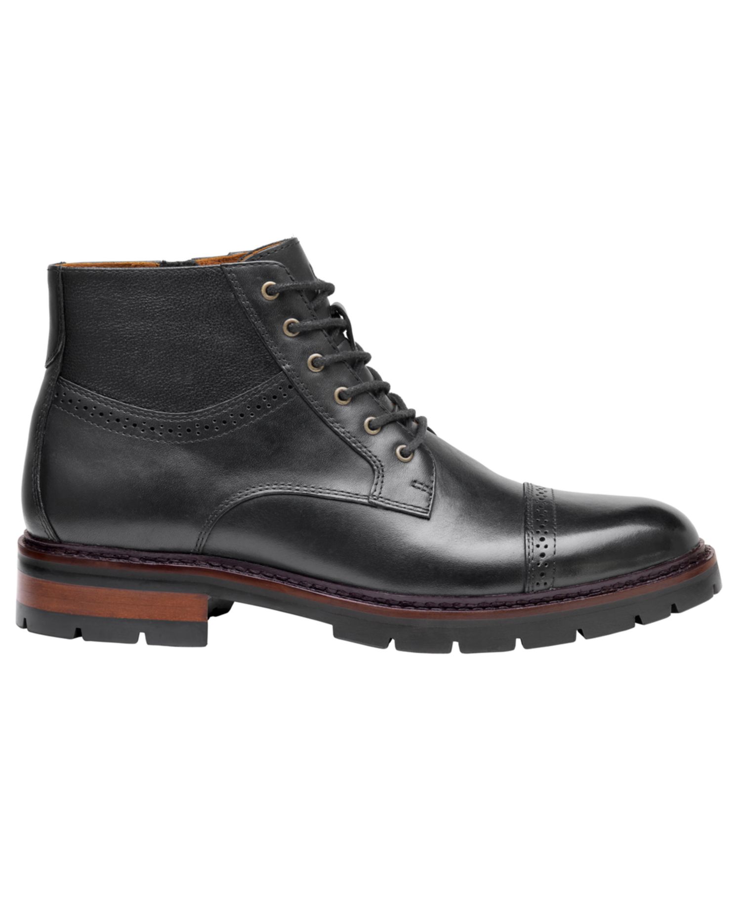 Men's Keegan Round-Toe Inside Zipper Boots