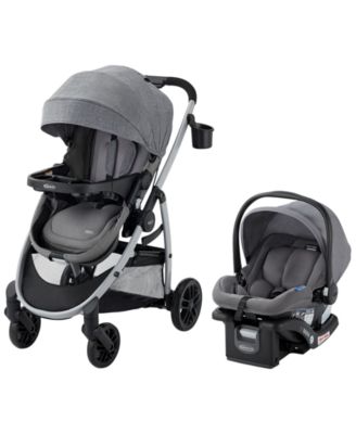 Baby Boys' and Baby Girls' Modes Pramette 3-in-1 Travel System
