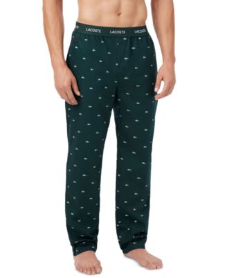 Men's Cotton Crocodile Print Pajama Pants
