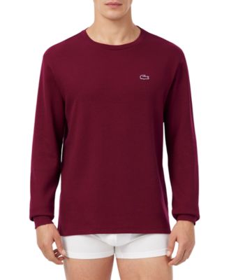 Men's Waffle-Knit Thermal Sleep T-Shirt