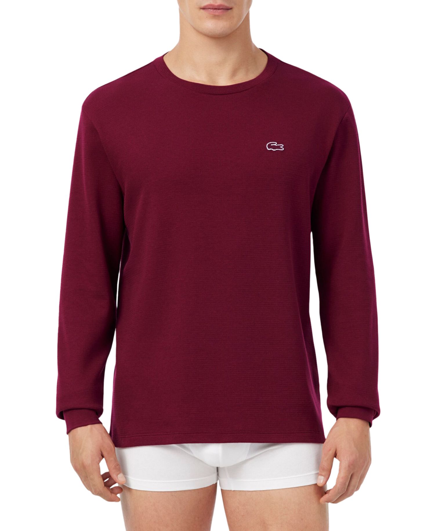 Men's Waffle-Knit Thermal Sleep T-Shirt
