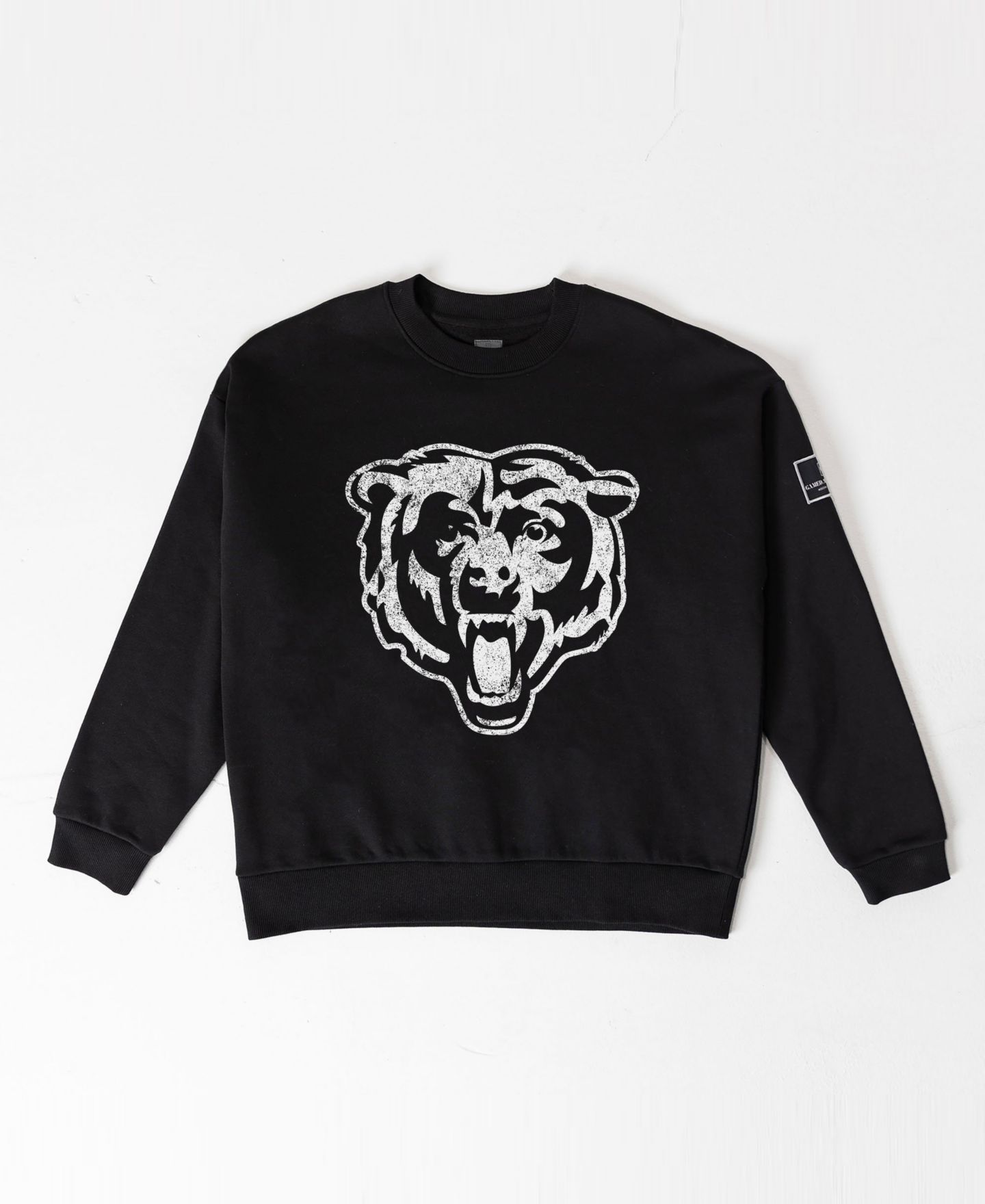 Женская толстовка Gameday Couture Chicago Bears Bold Move Dropped-Shoulder Oversized Sweatshirt — фото 5