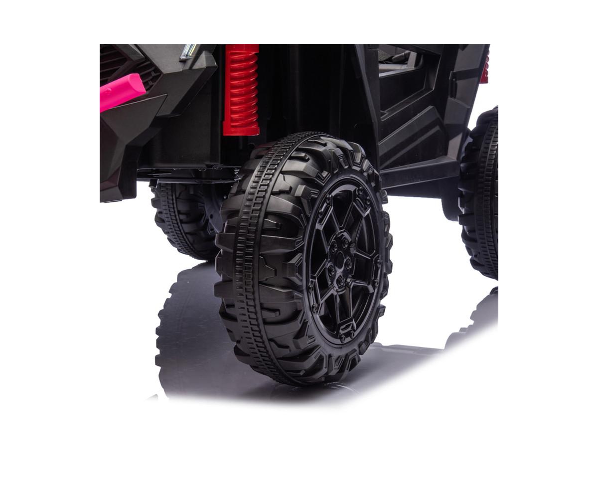 Yobtop 24V 400W Kids Ride On Electric Utv with Remote Control, Ages 3+