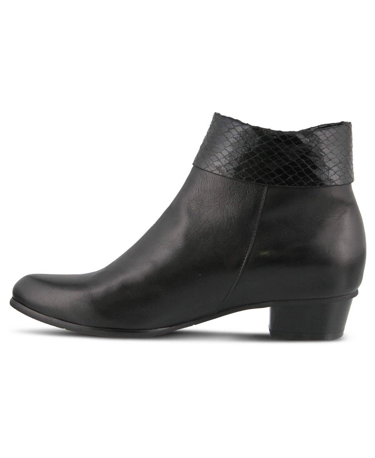 Spring Step Women's Stockholm Low-Shaft Bootie with Side Zipper Closure