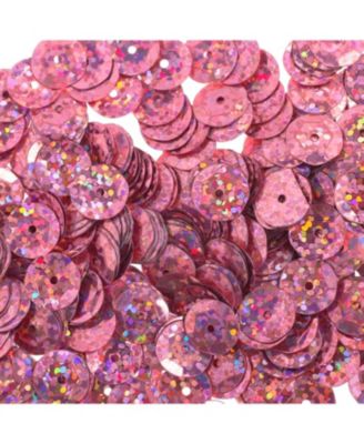 1600ct/850ct/450ct Round Plastic Sequins Hologram DIY Craft Supplies 6mm/8mm/10mm