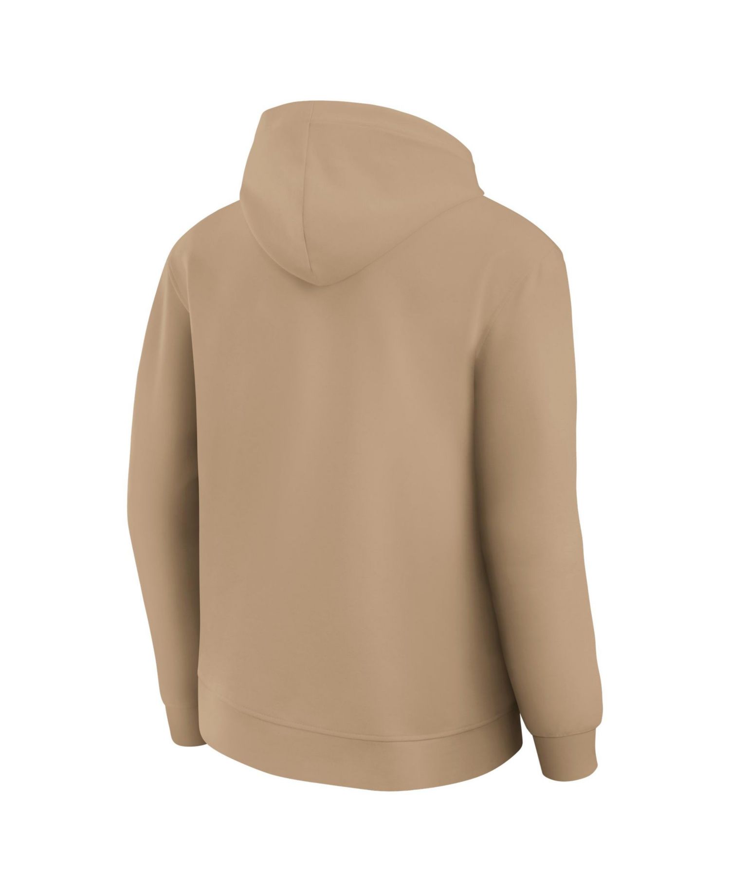 Men's Khaki New York Mets Clutch Tri-Blend Hoodie