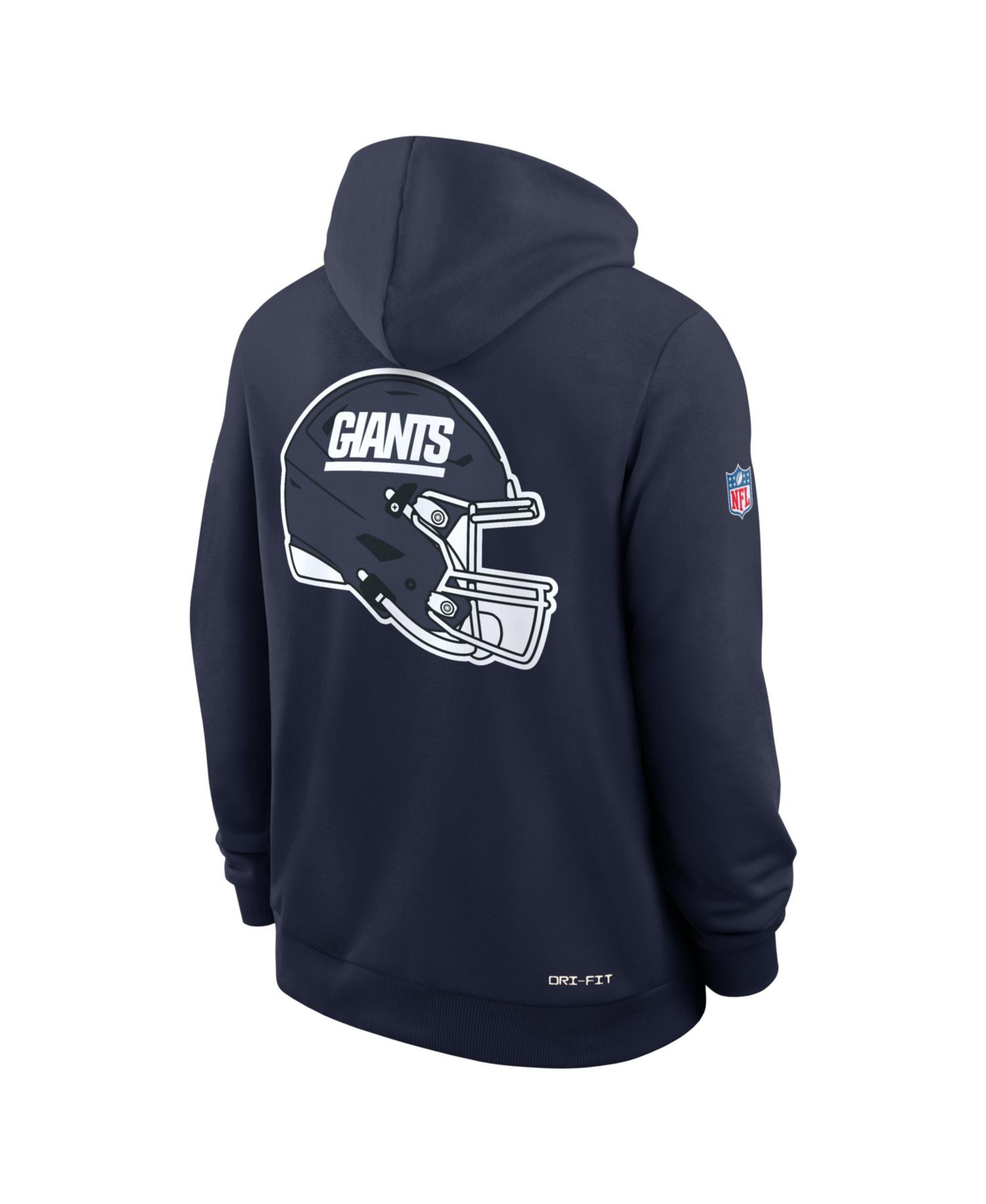 Men's Navy New York Giants Standard Issue ReplayAlternate Dri-FIT Hoodie