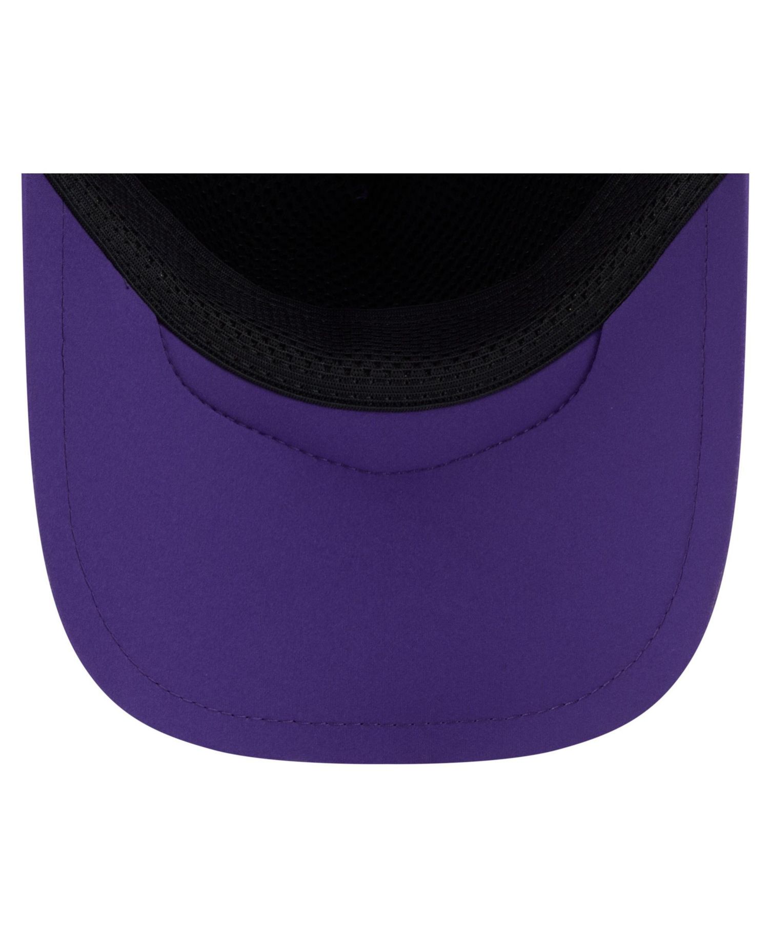 Men's Purple Minnesota Vikings 2026 Sideline Apex 9FORTY Adjustable Trucker Hat
