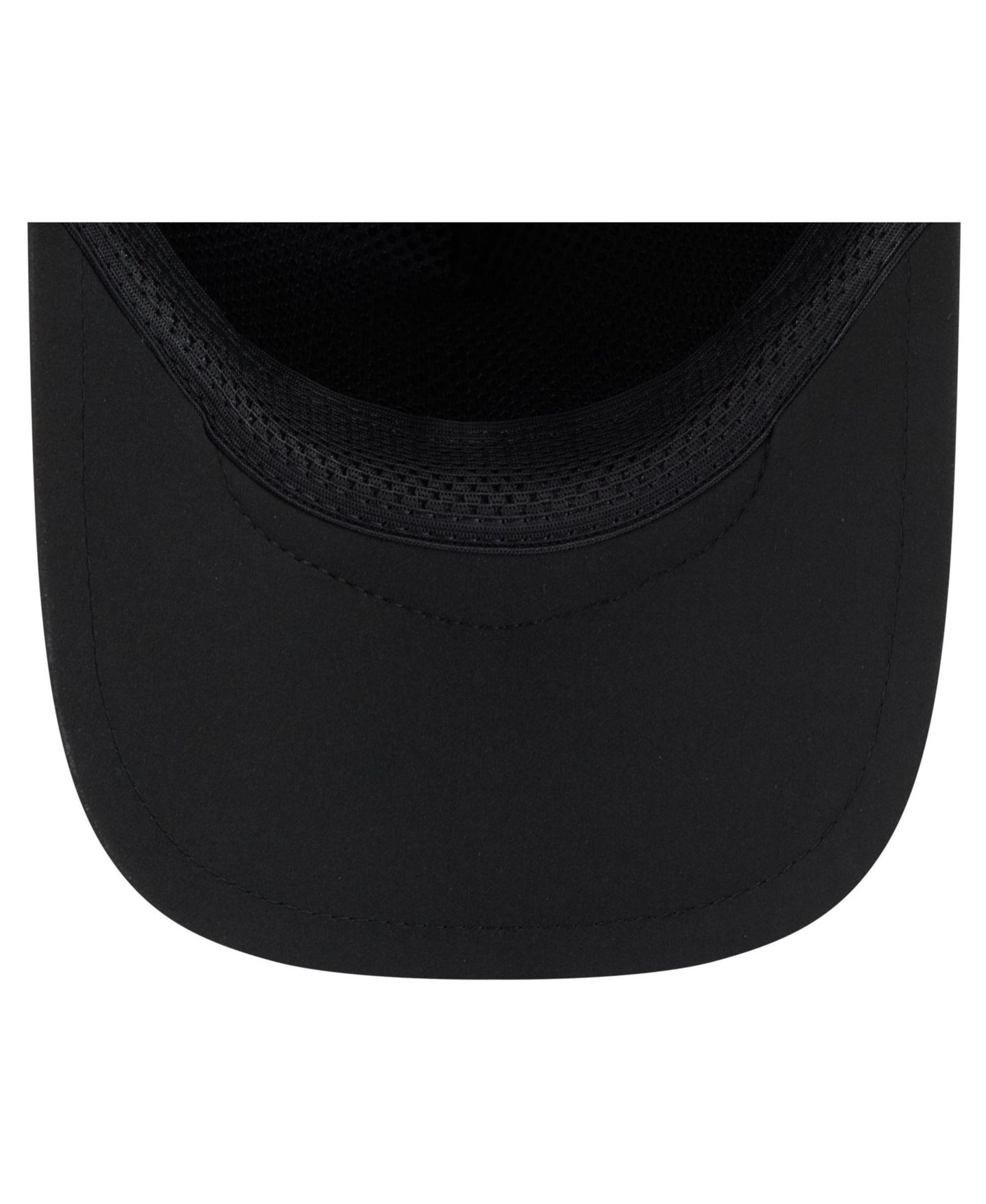 Мужская кепка New Era Black New York Jets 2026 Sideline Apex 9FORTY Adjustable Trucker Hat — фото 2