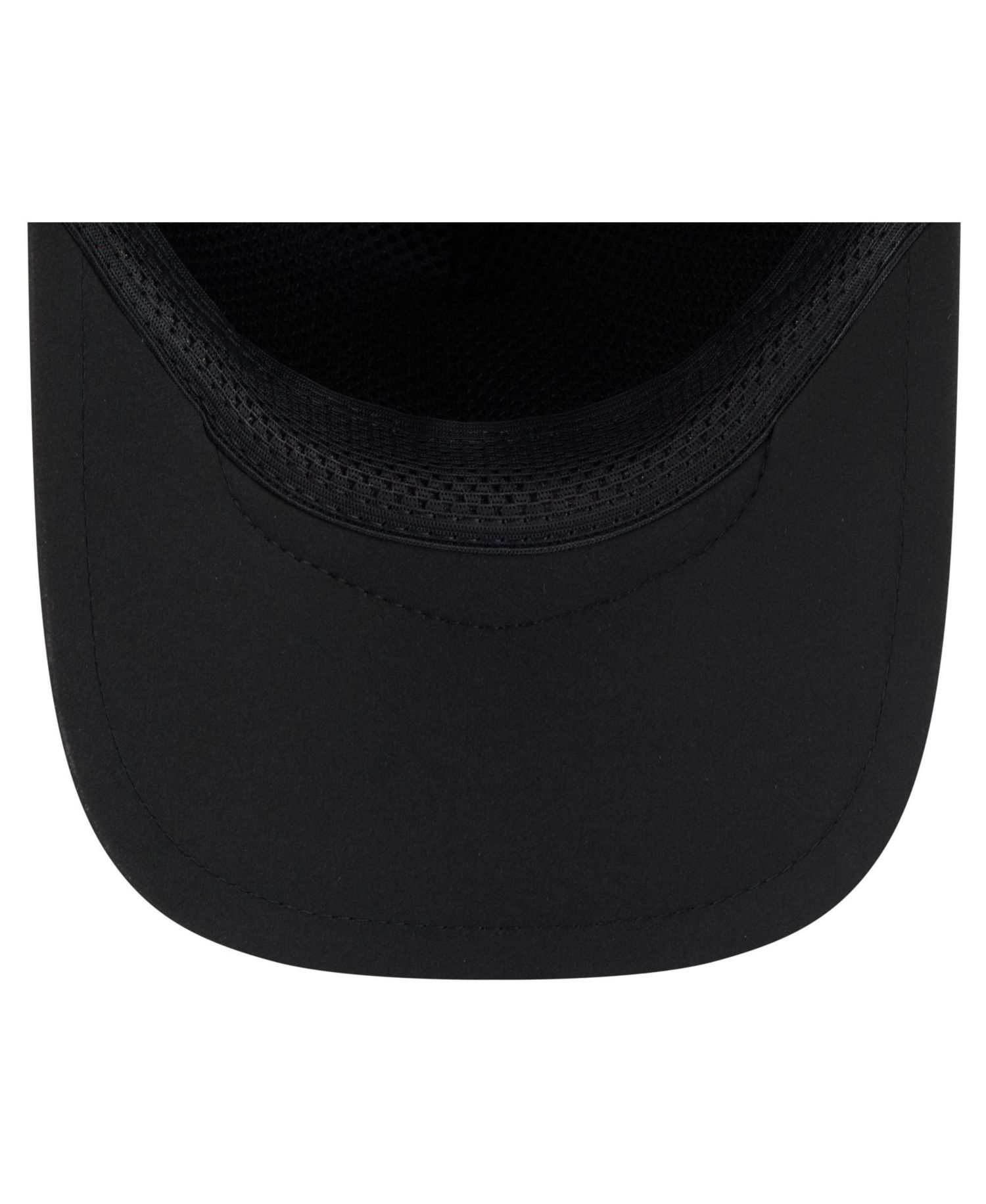 Men's Black New York Jets 2026 Sideline Apex 9FORTY Adjustable Trucker Hat