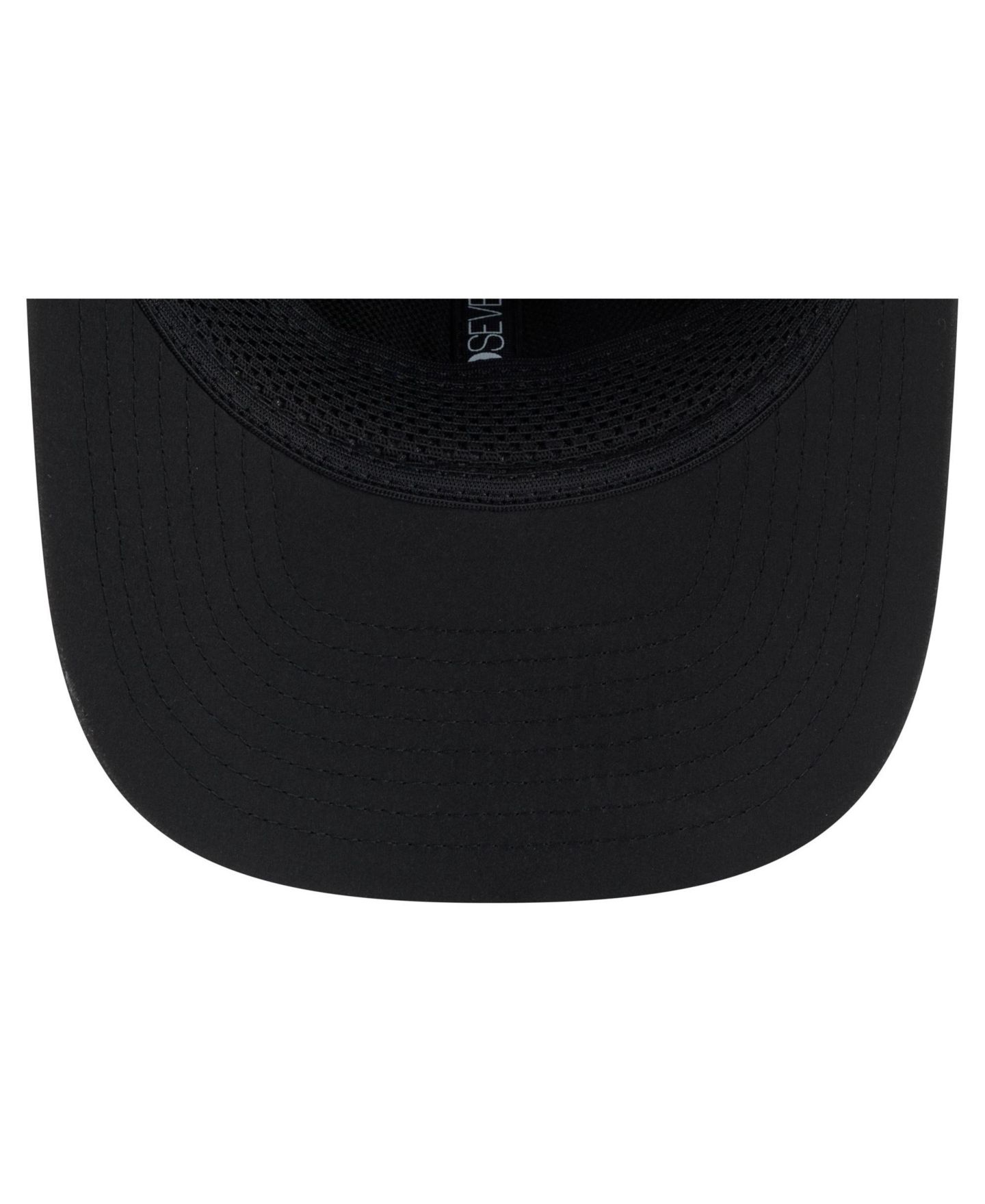 Мужская кепка New Era Black Detroit Lions 2026 Sideline 9SEVENTY Adjustable Hat — фото 2