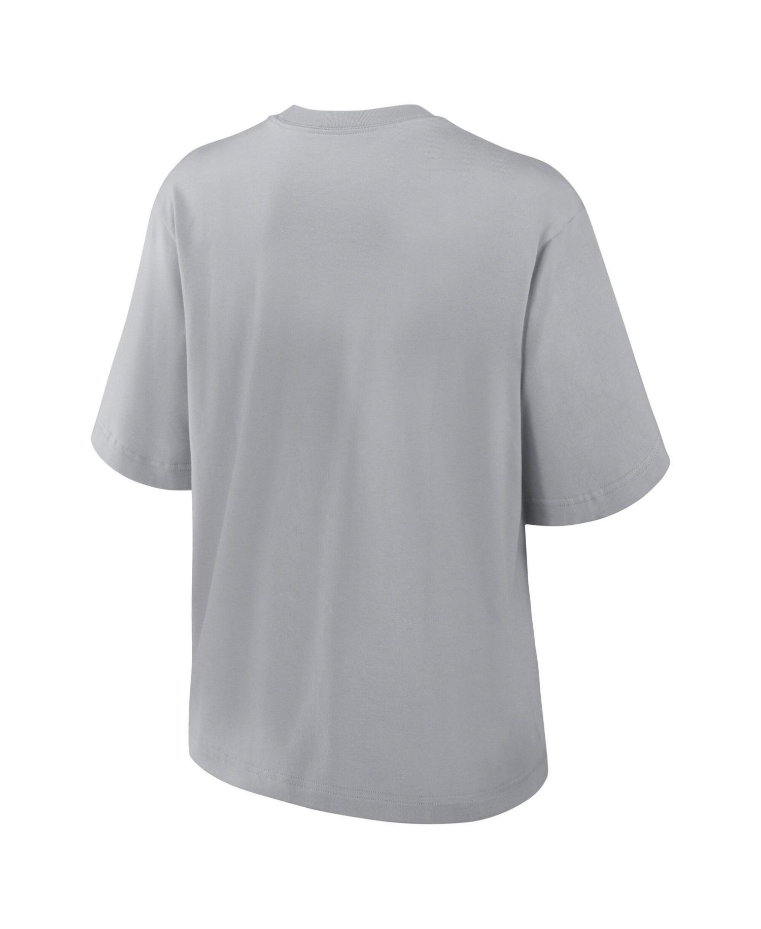Women's Gray Buffalo Bills Alternate Boxy T-Shirt