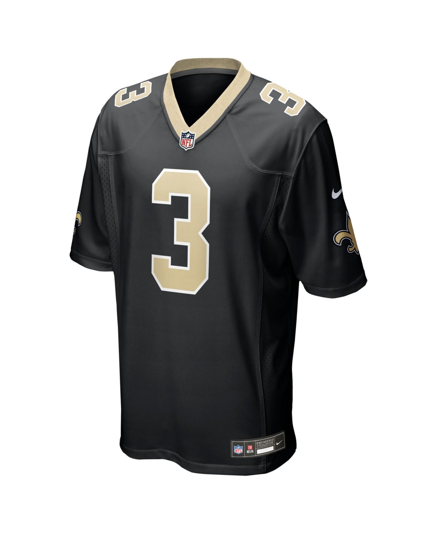 Big Boys and Girls Travis Etienne Jr Black New Orleans Saints Game Jersey