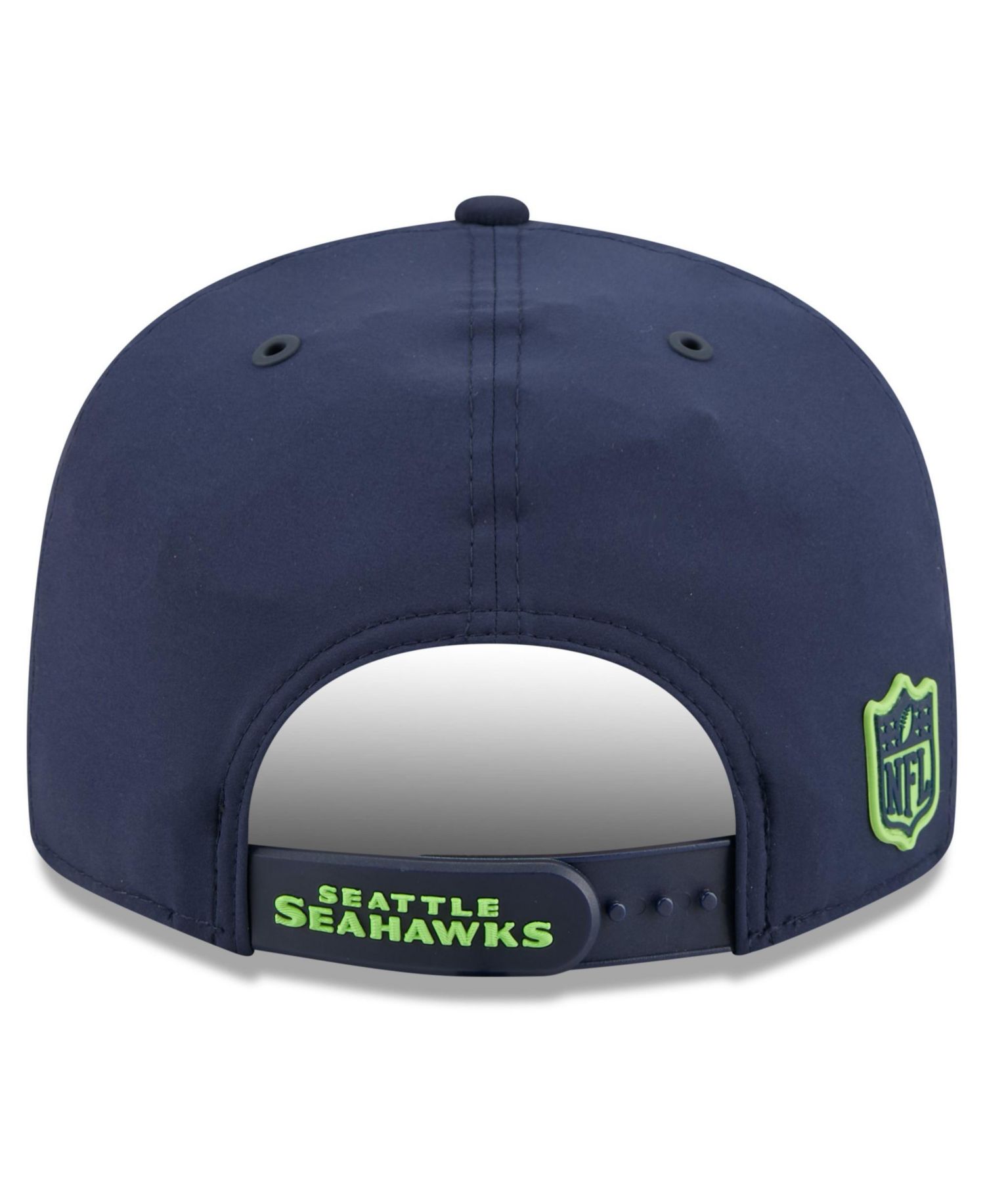 Men's College Navy Seattle Seahawks 2026 Sideline 9FIFTY Snapback Hat