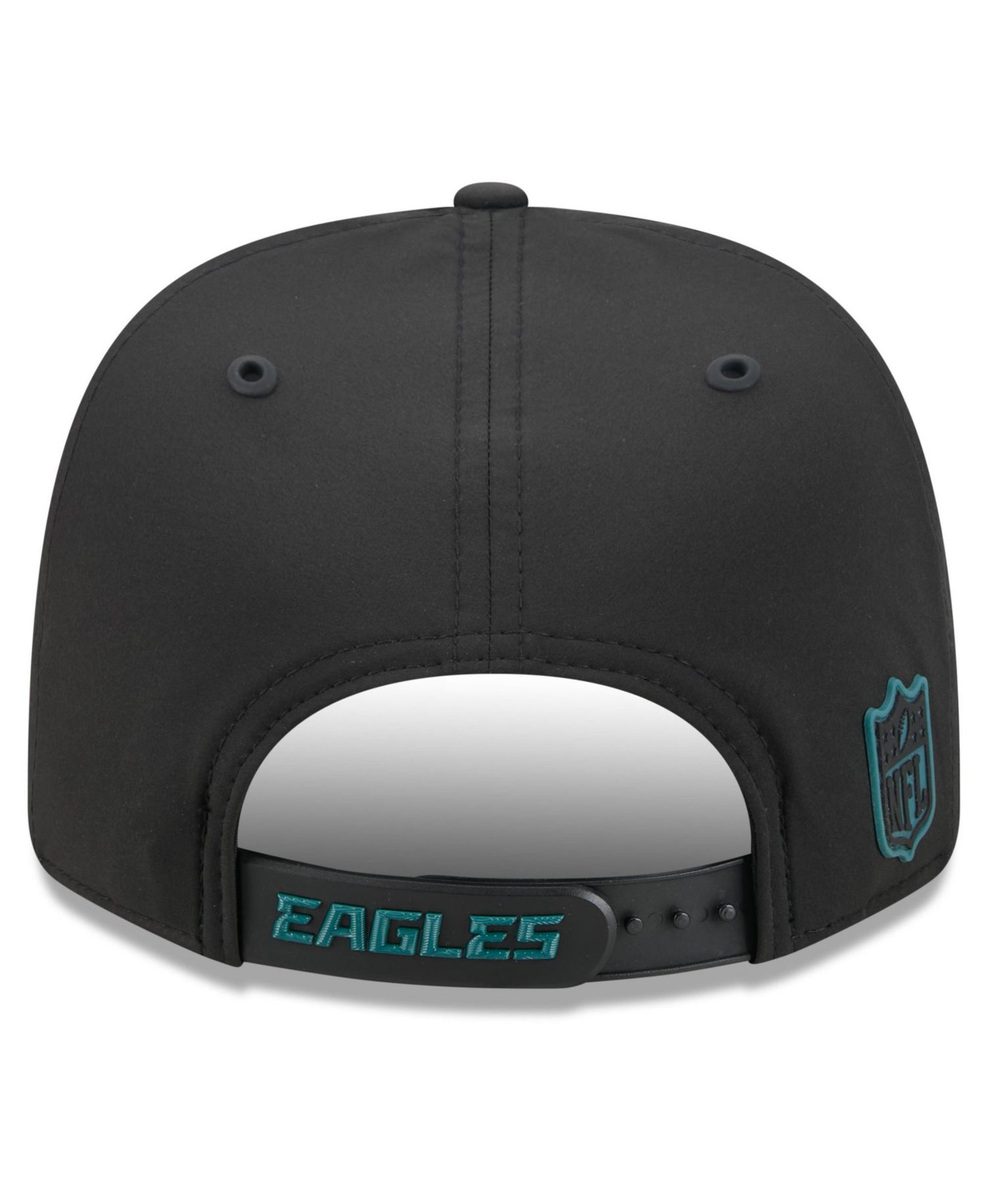 Men's Black Philadelphia Eagles 2026 Sideline 9SEVENTY Adjustable Hat
