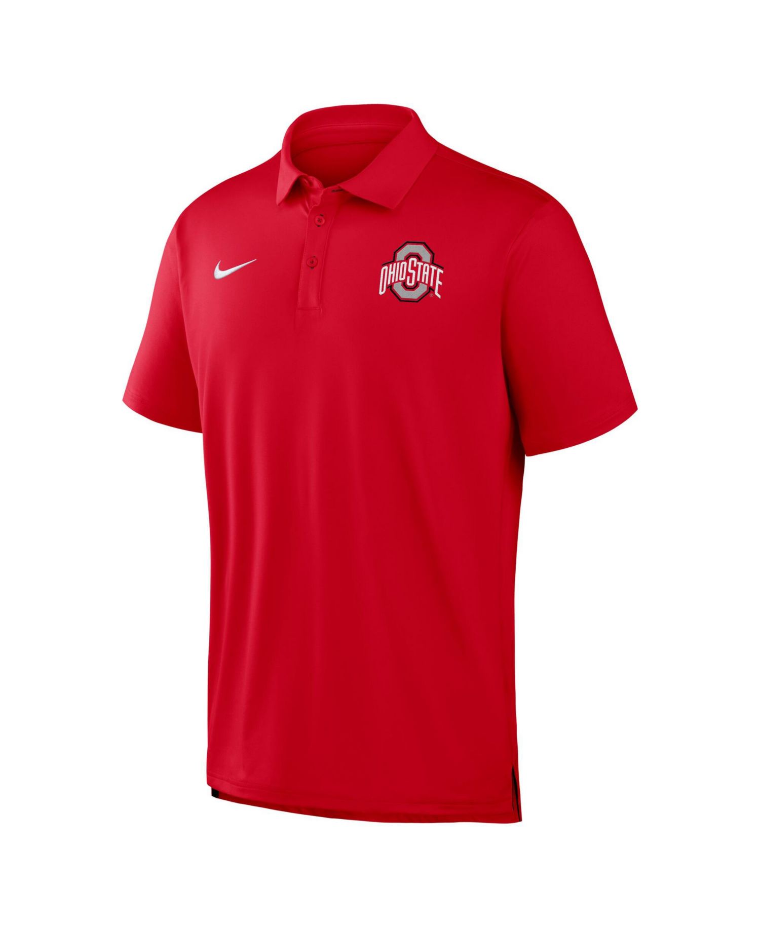 Men's Scarlet Ohio State Buckeyes 2026 Sideline Tour Dri-FIT Polo Shirt