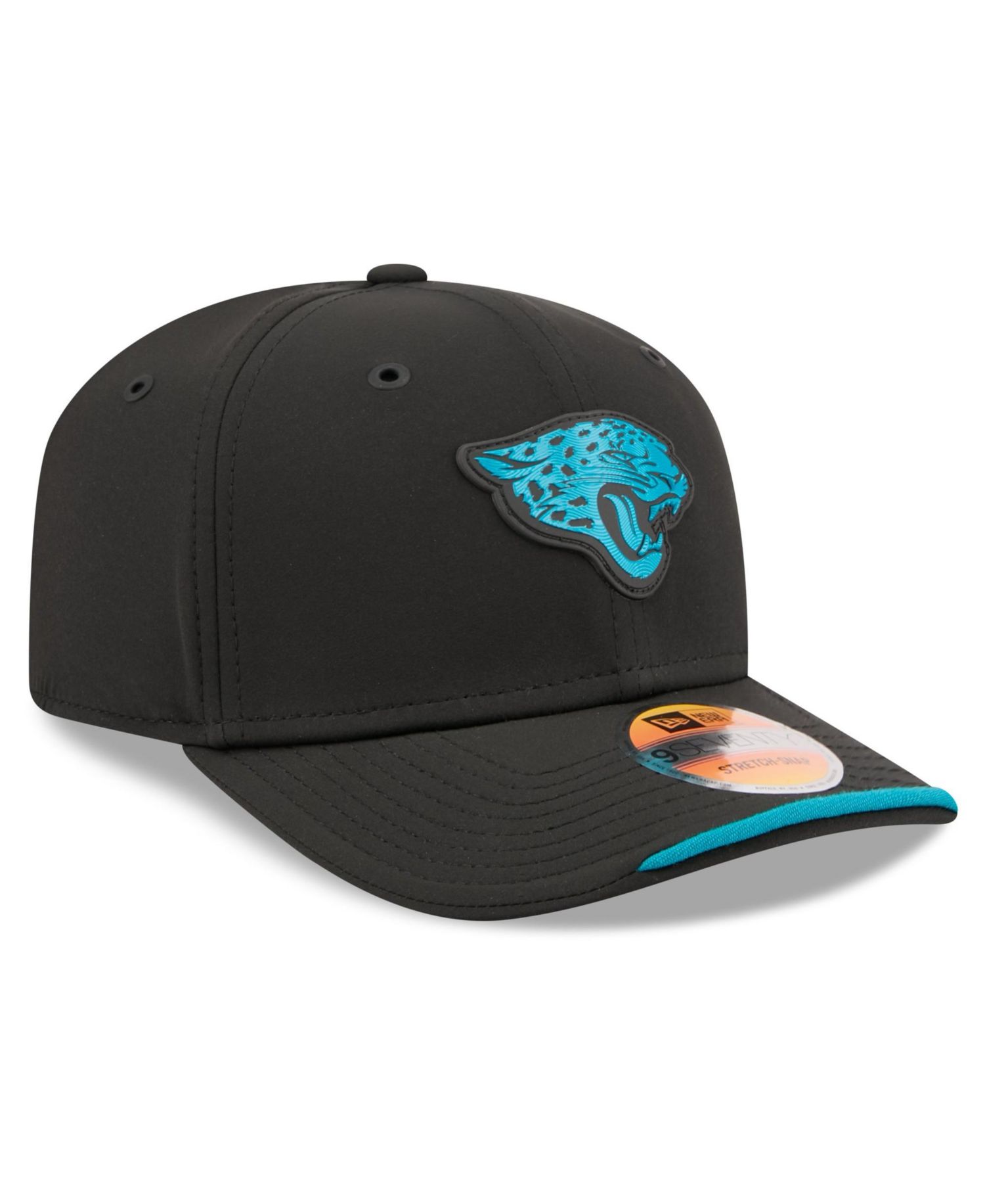 Men's Black Jacksonville Jaguars 2026 Sideline 9SEVENTY Adjustable Hat