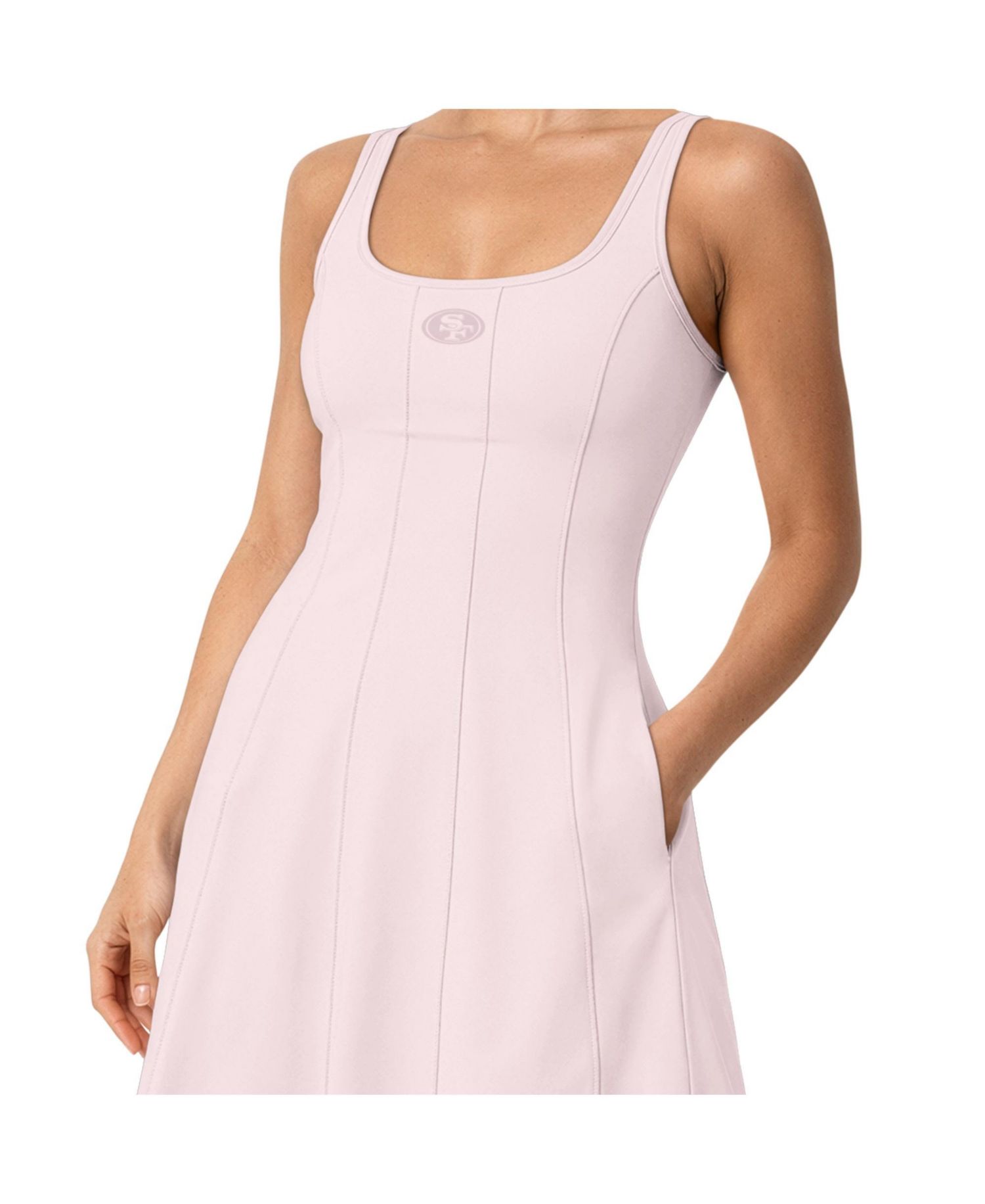 Women's Pastel Pink San Francisco 49ers Pastels Dress