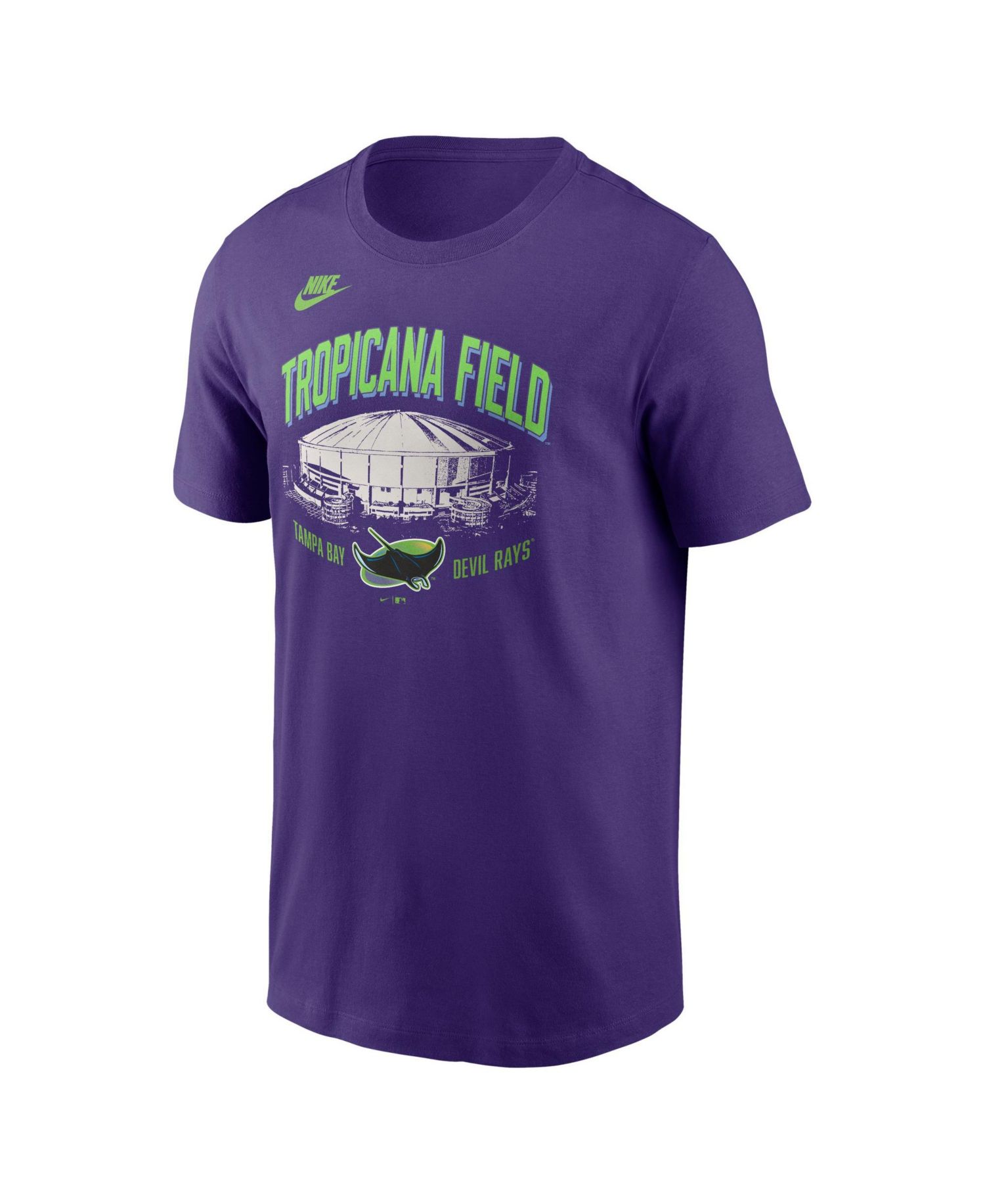 Men's Purple Tampa Bay Rays Local T-Shirt