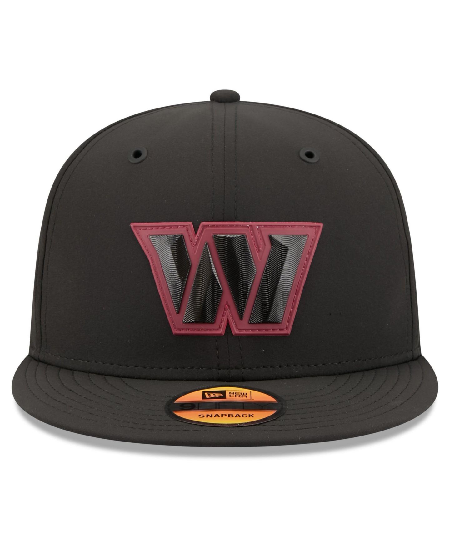 Мужская кепка New Era Black Washington Commanders 2026 Sideline 9FIFTY Snapback Hat — фото 5