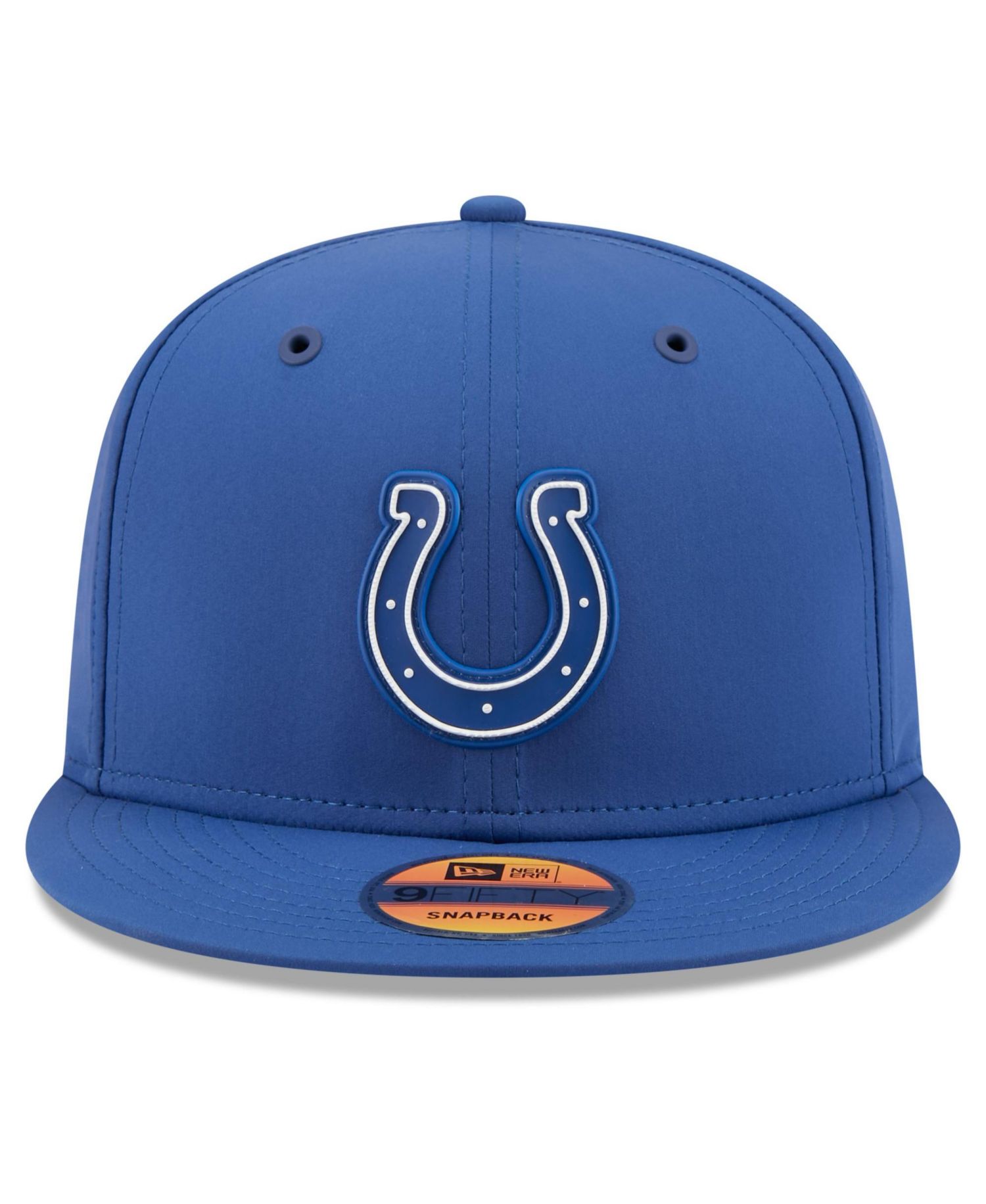 Men's Royal Indianapolis Colts 2026 Sideline 9FIFTY Snapback Hat