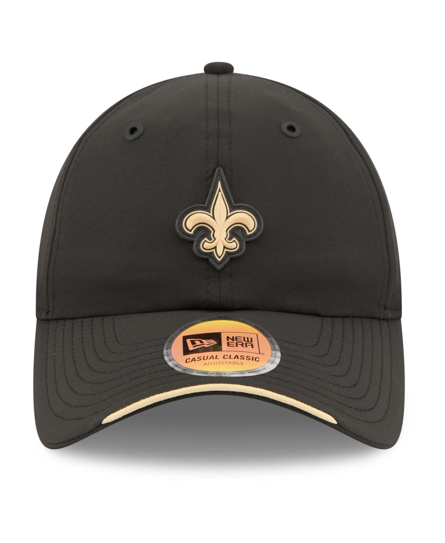 Men's Black New Orleans Saints 2026 Sideline Casual Classic Adjustable Hat