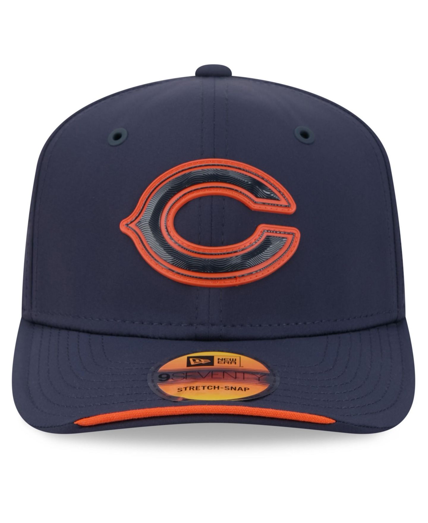 Мужская регулируемая кепка New Era Chicago Bears 2026 Sideline 9SEVENTY, Navy — фото 5