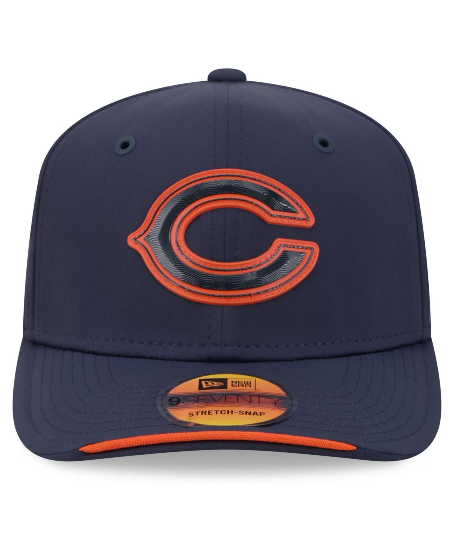 Men's Navy Chicago Bears 2026 Sideline 9SEVENTY Adjustable Hat