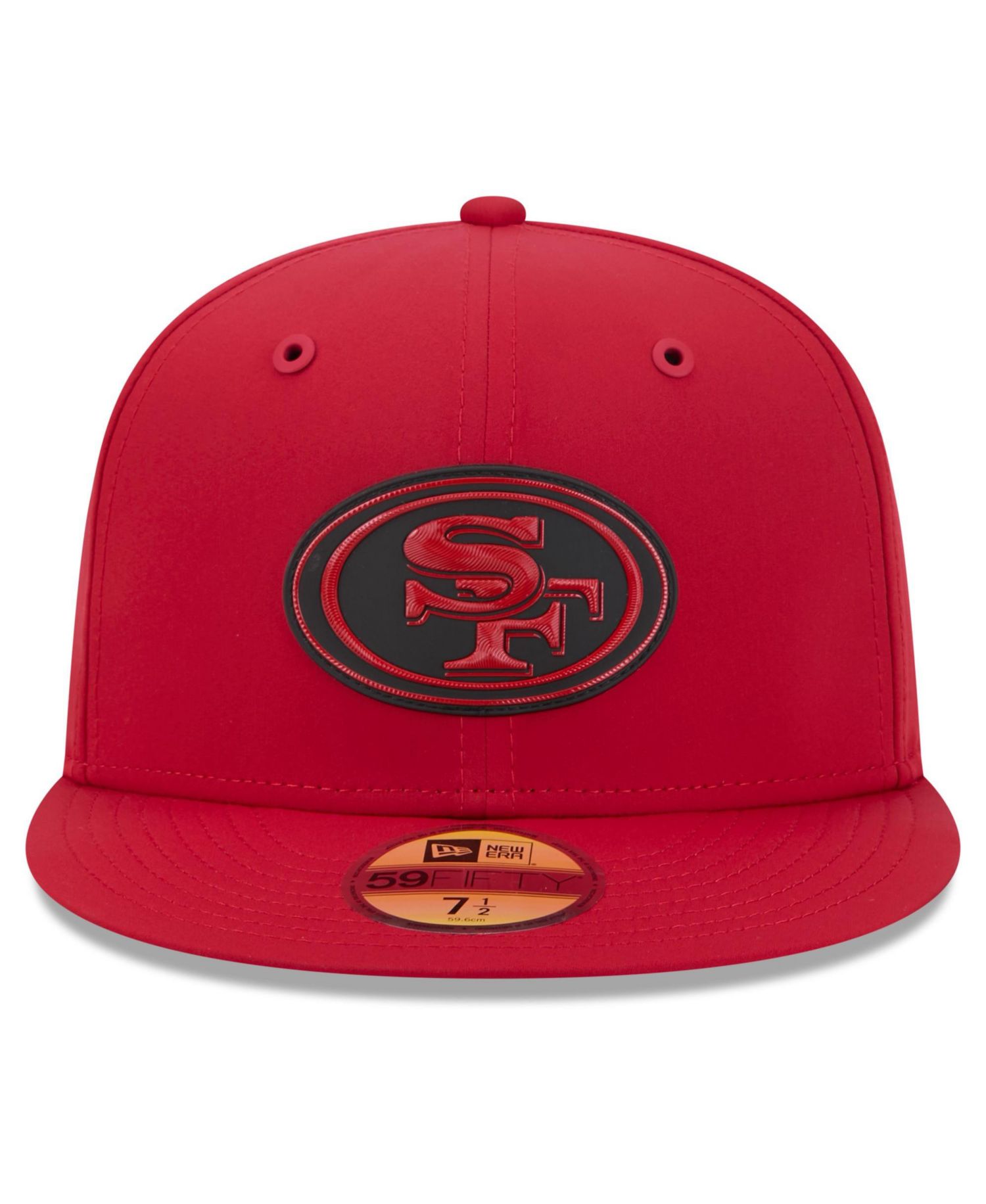 Men's Scarlet San Francisco 49ers 2026 Sideline 59FIFTY Fitted Hat