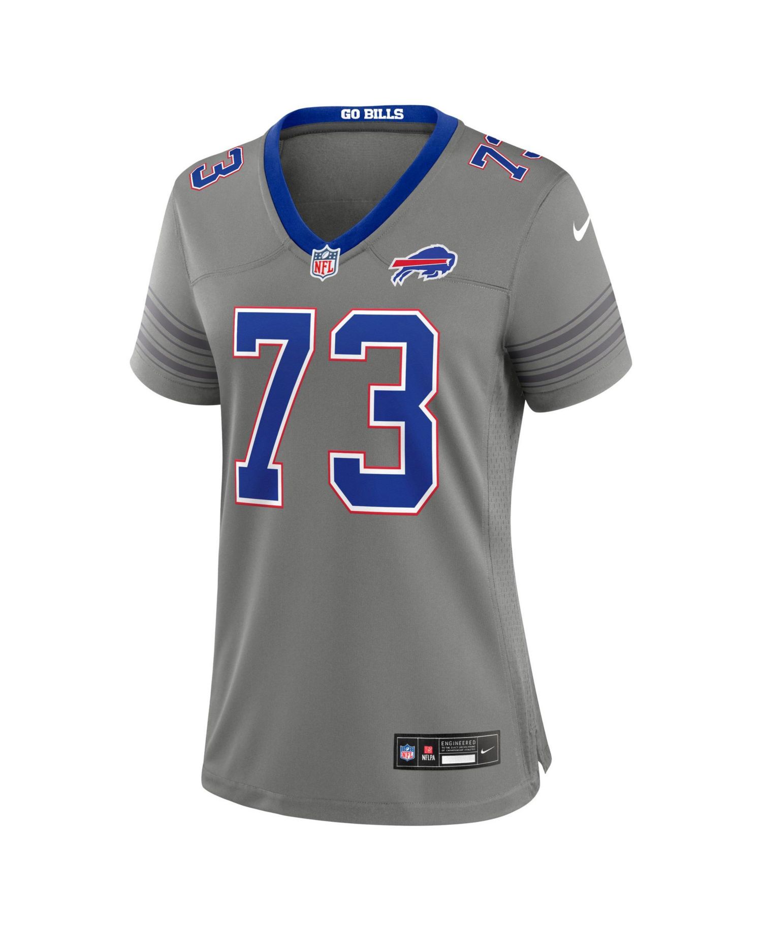 Women's Dion Dawkins Gray Buffalo Bills Nickel City Game Jersey
