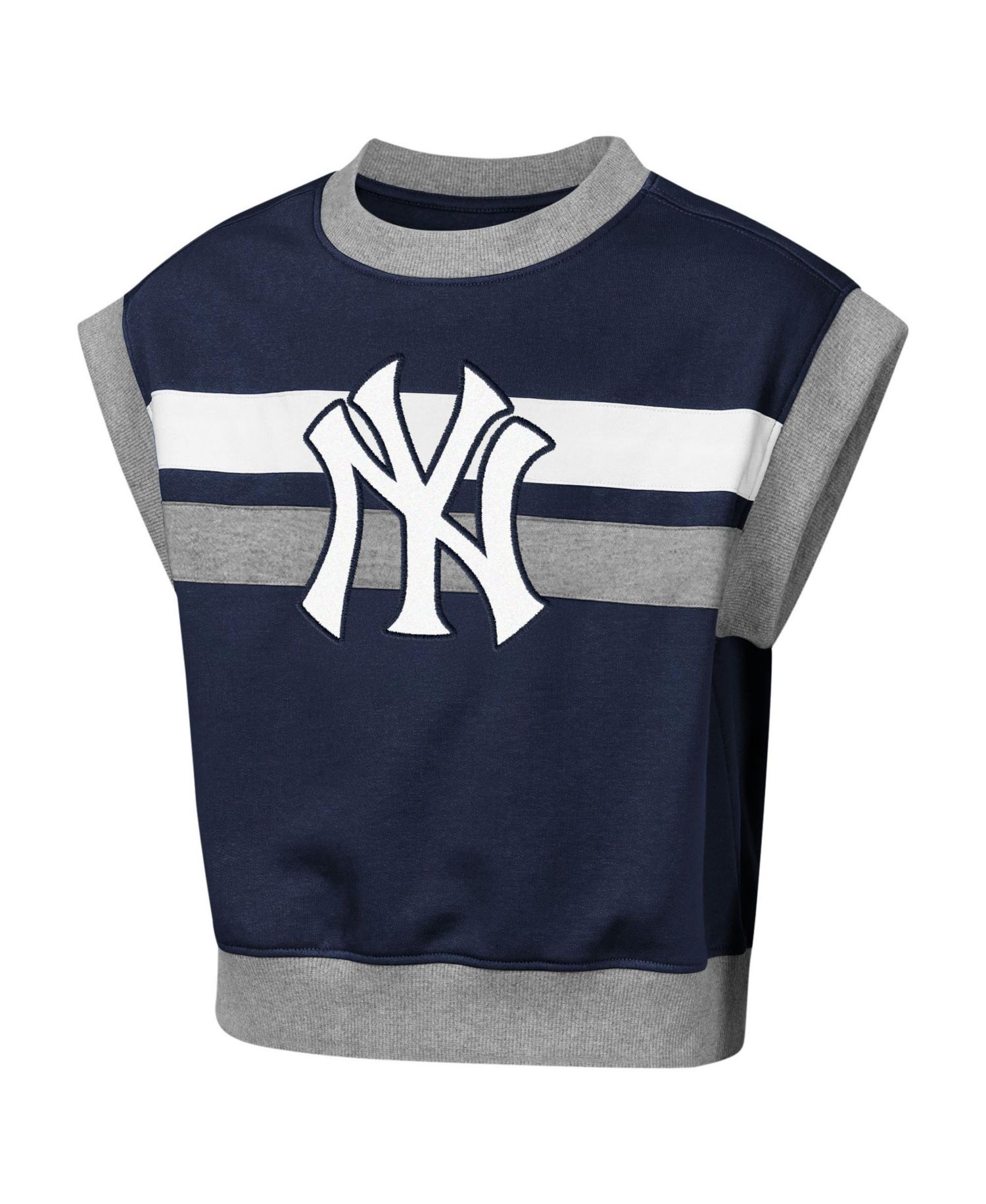 Big Boys and Girls 2-piece Navy New York Yankees Big League Short Stop T-Shirt and Shorts