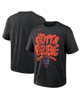 Men's Black New York Mets Graffiti Local Max90 T-Shirt