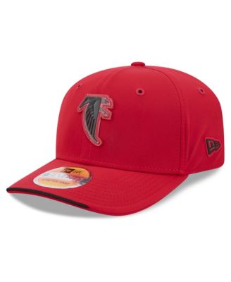 Men's Red Atlanta Falcons 2026 Sideline Throwback 9SEVENTY Adjustable Hat
