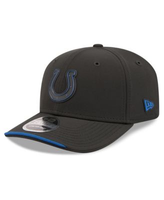 Men's Black Indianapolis Colts 2026 Sideline 9SEVENTY Adjustable Hat