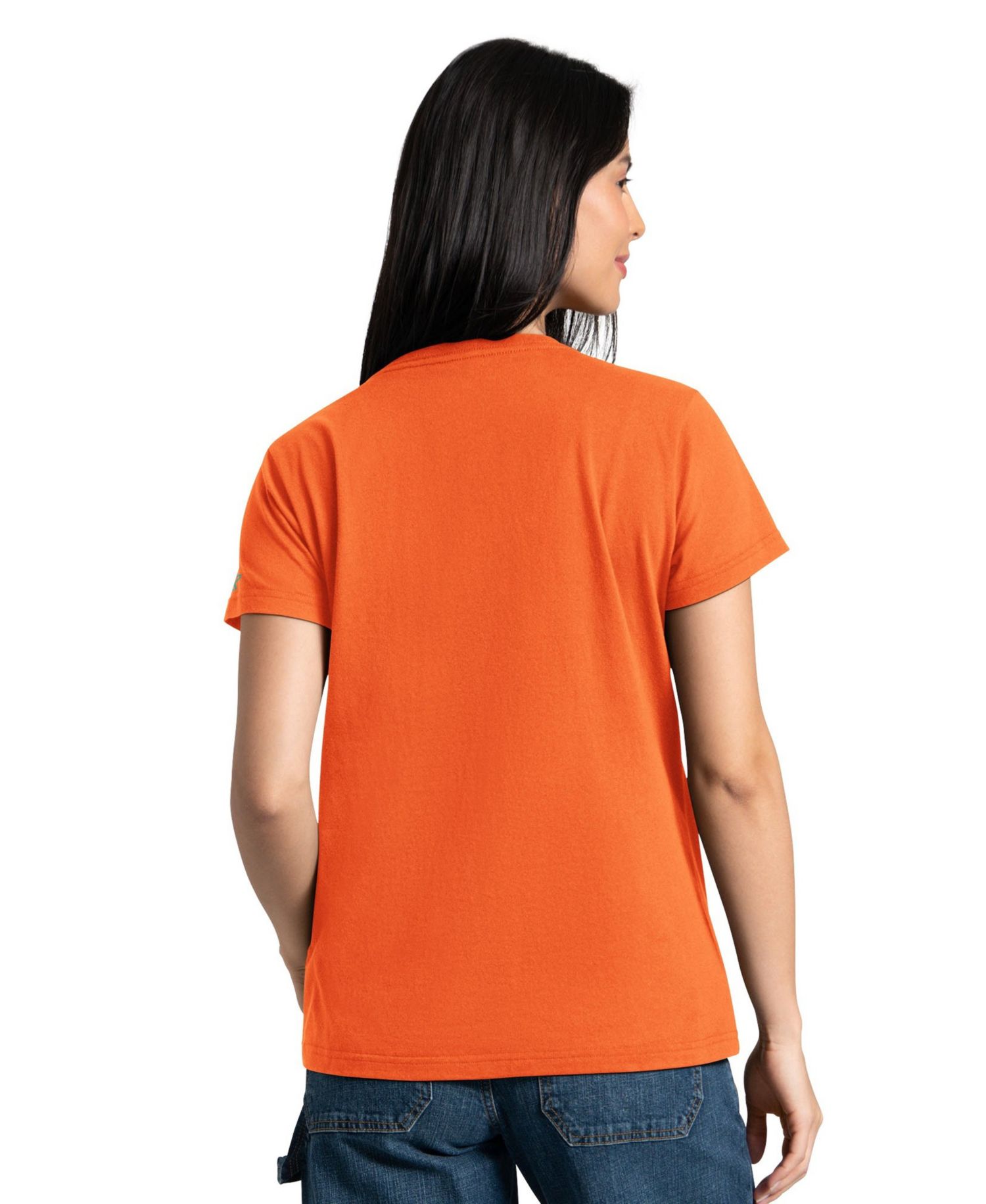 Women's 2-piece Aqua/Orange Miami Dolphins T-Shirt