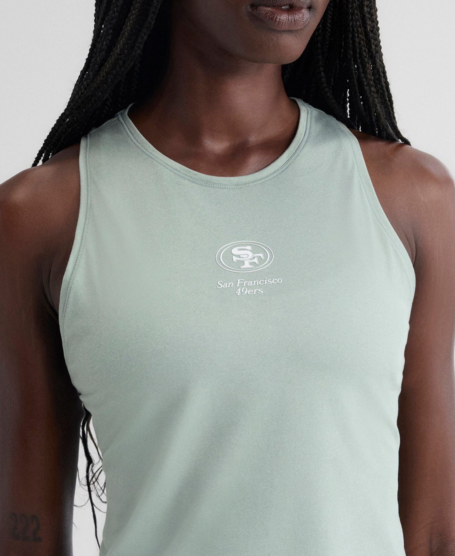 Women's Mint San Francisco 49ers Clutch Tank Top