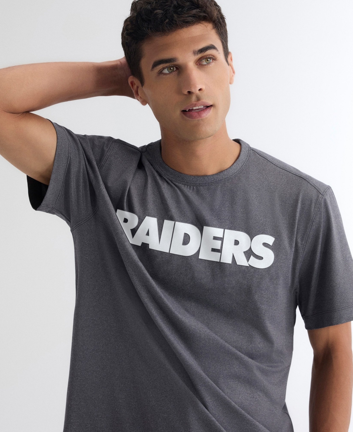 Fanatics Men's Charcoal Las Vegas Raiders Clutch T-Shirt