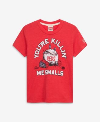 Big Boys and Girls Red Cincinnati Reds x The Sandlot Tri-Blend T-Shirt