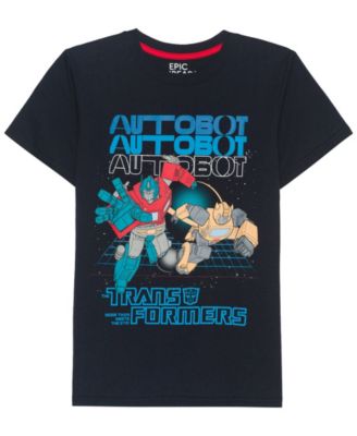 Boys' 5-20 Autobots Transformers Graphic Crewneck T-Shirt