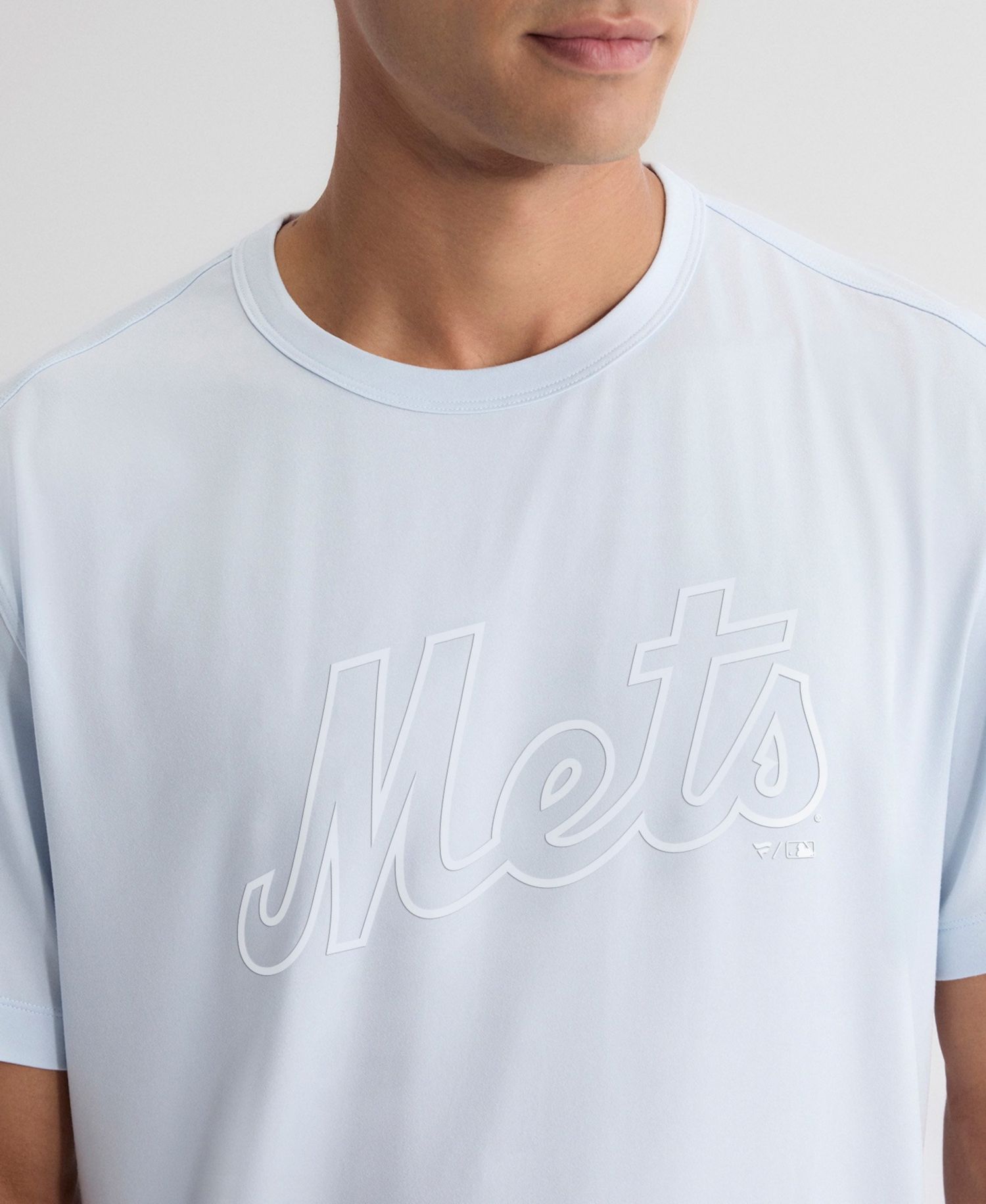 Men's Light Blue New York Mets Clutch Winning Edge T-Shirt