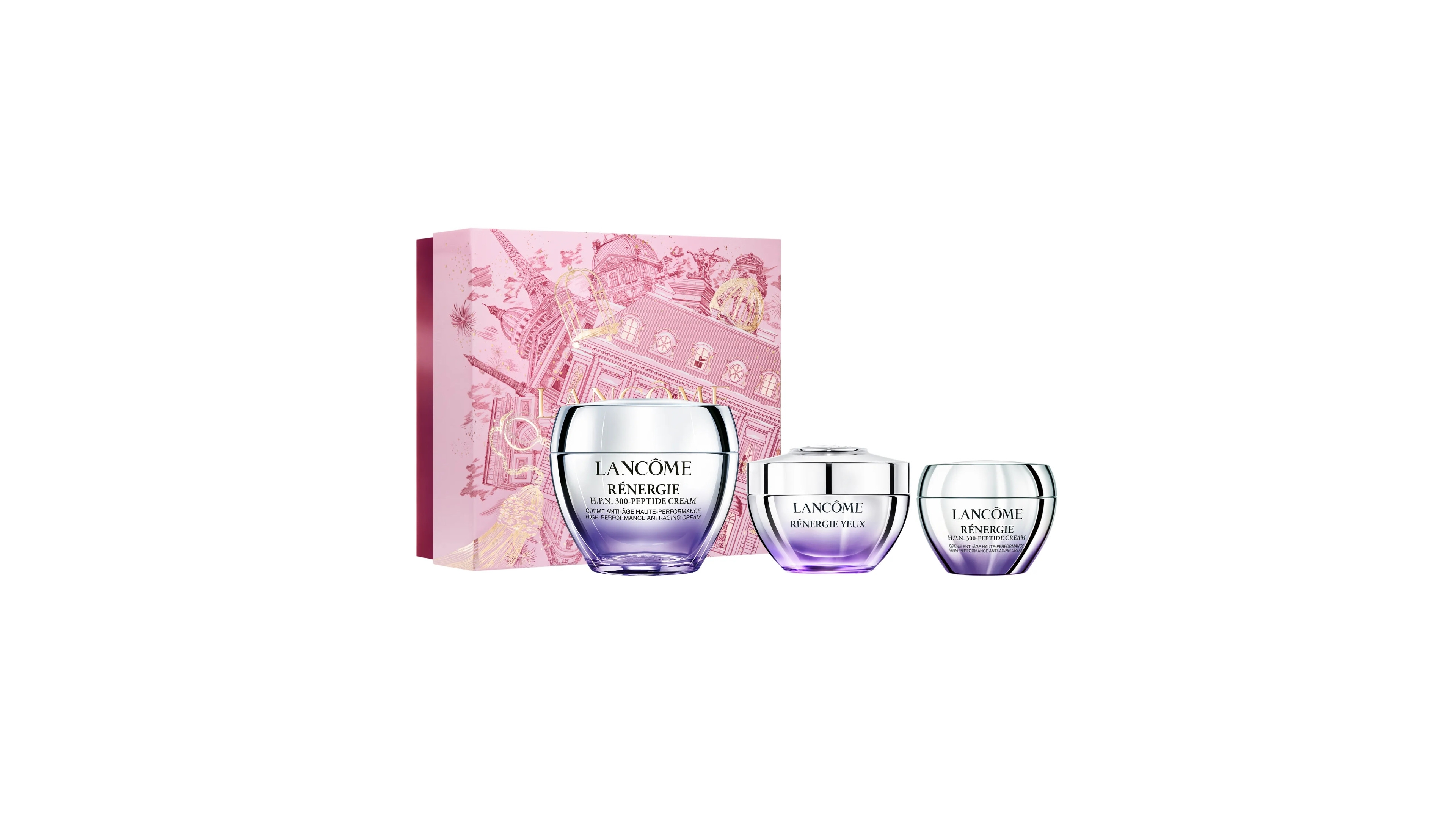 Lancome 3-Piece Renergie Skincare Face and Eye Cream Gift Set