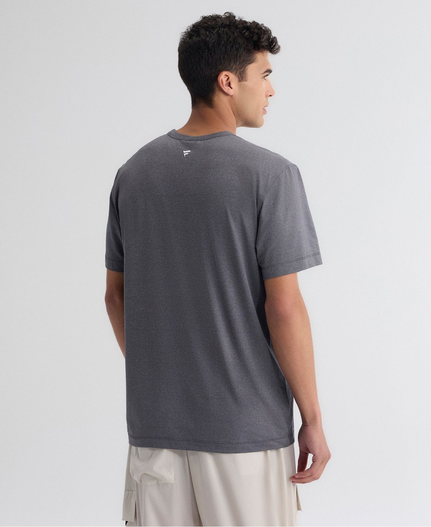 Men's Charcoal Los Angeles Dodgers Clutch Winning Edge T-Shirt