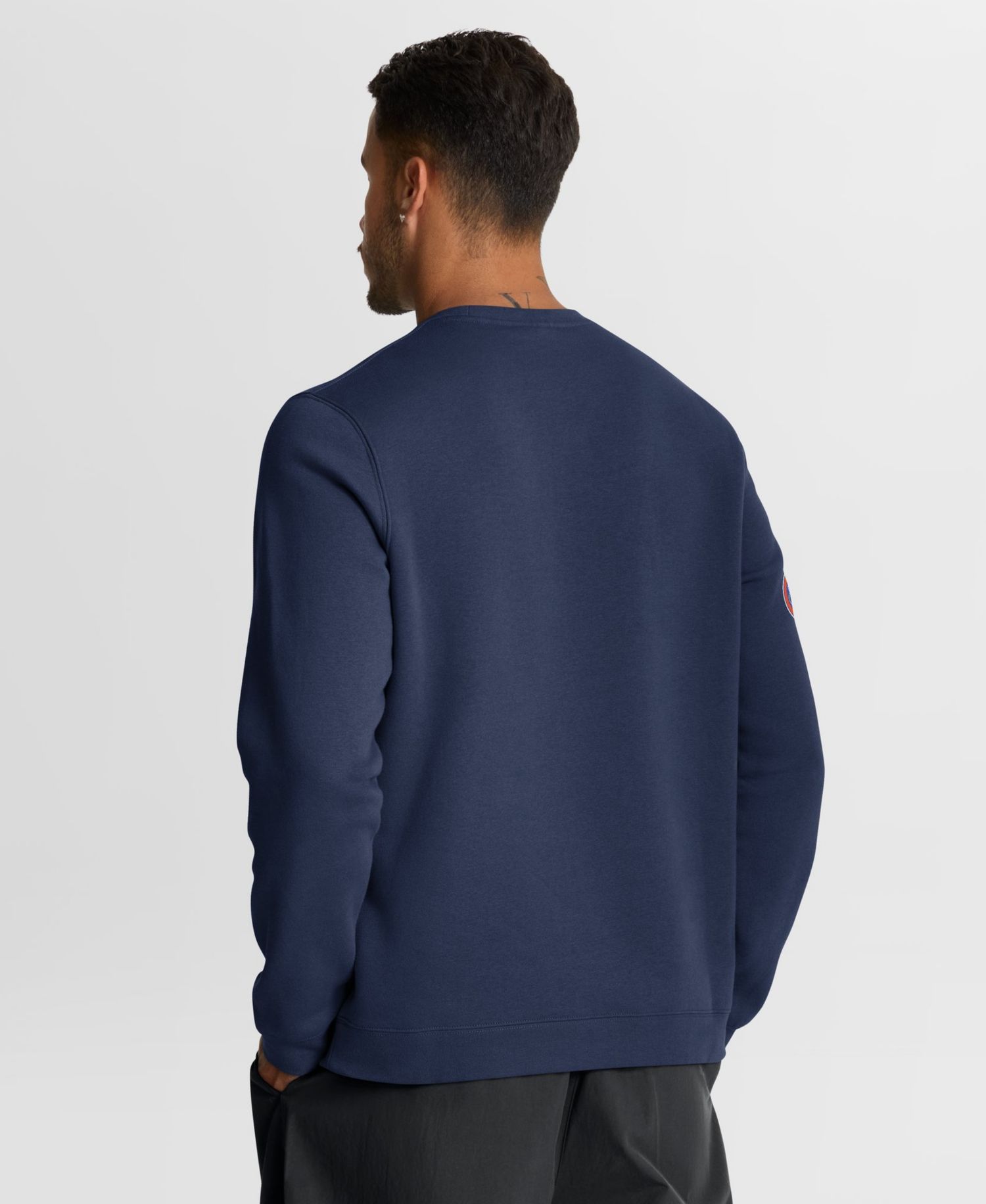 Men's Navy Los Angeles Dodgers Primetime Wordmark Sweatshirt